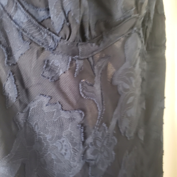 Princess Polly Navy Floral High Low Dress - Picture 11 of 12